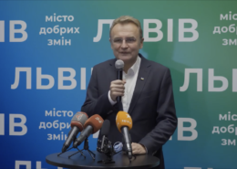 Андрій Садовий перемагає на виборах мера Львова